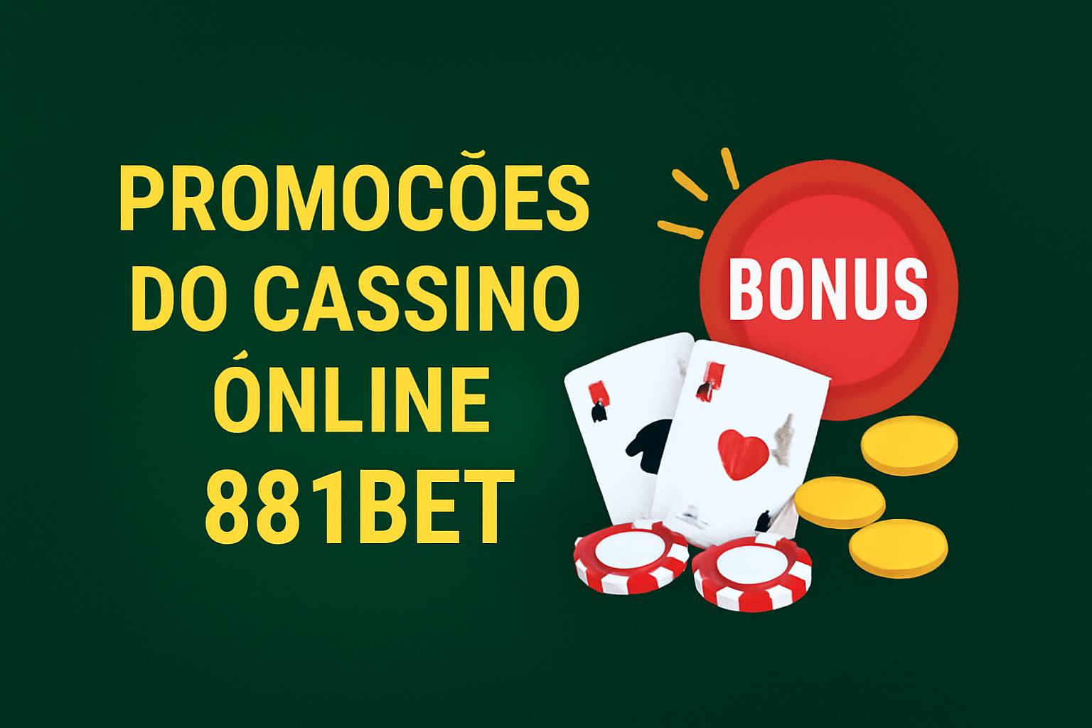 O bônus promocional 881BET é uma ótima maneira de começar sua aventura