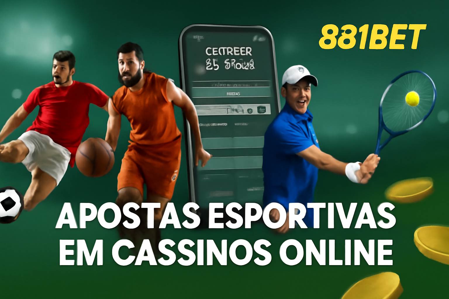 Apostas esportivas no cassino online 881BET