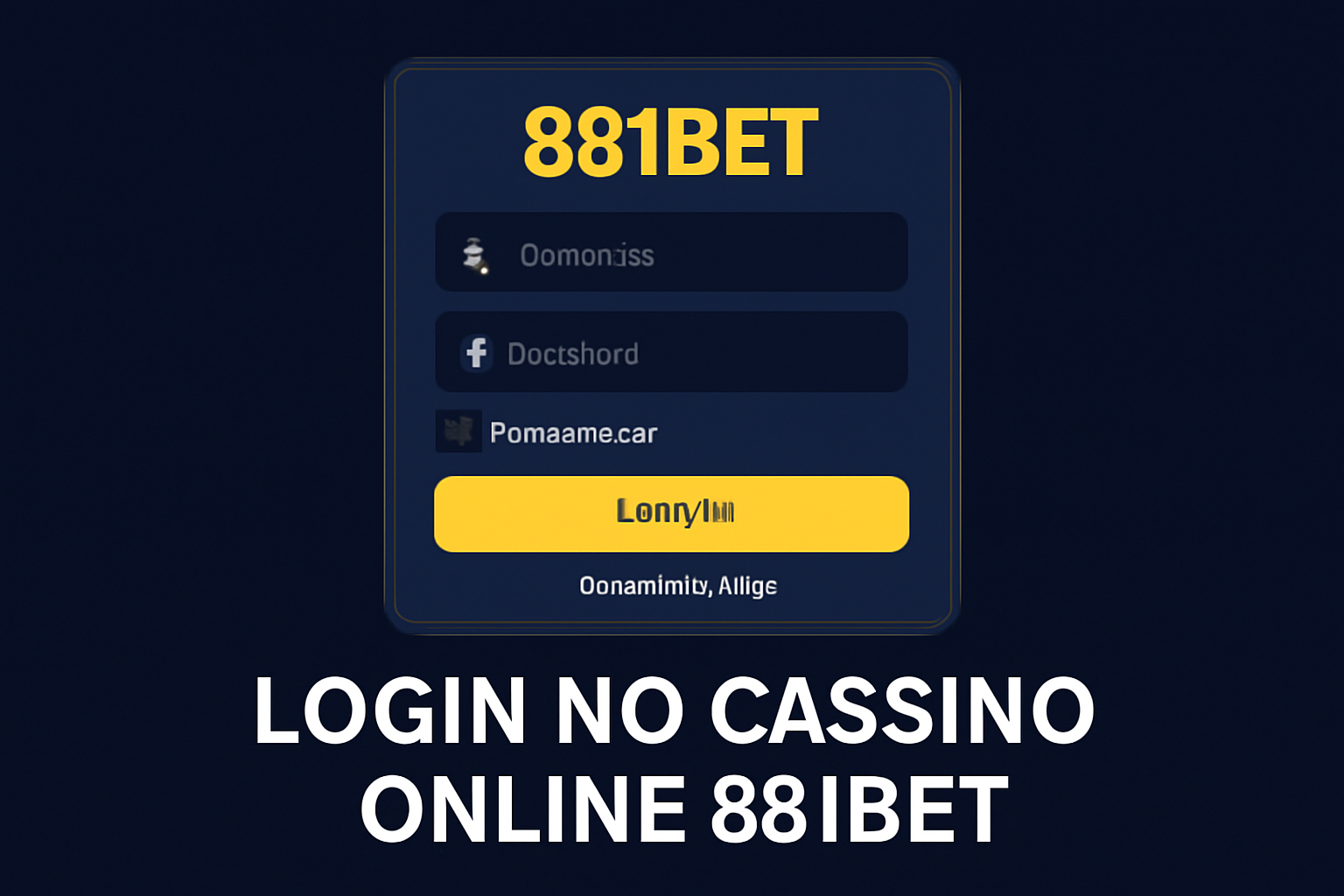 Registro na 881BET Garante Acesso a uma Vasta Seleção de jogo