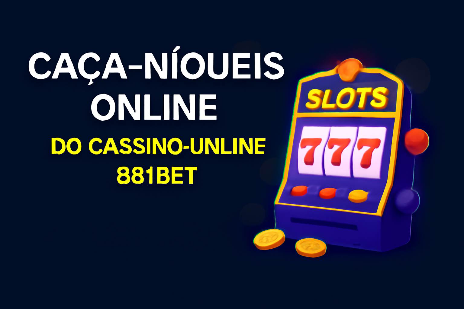 Explore o mundo das slot machines no 881BET Casino
